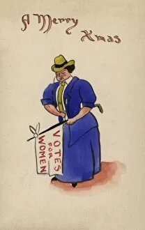 Formidable looking Suffragette