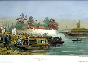 Vaillant Prints: Fort Canton, China