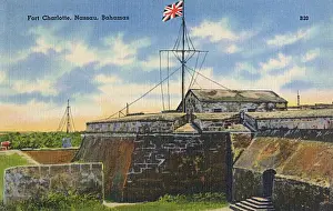 Bahamas Prints: Fort Charlotte, Nassau, The Bahamas