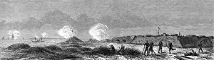 Blockade Prints: Fort Fisher, Cape Fear; American Civil War, 1864