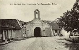Images Dated 26th October 2016: Fort Frederick Gate, Trincomalee, Ceylon (Sri Lanka)