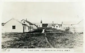 Mackenzie Prints: Fort Good Hope, Mackenzie River, NW Territory, Canada