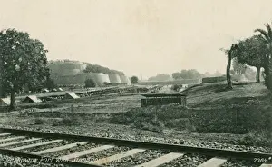 Fort and railway line - Peshawar