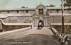 Walled Prints: Fort Santiago Gate - Manila, Phillipines