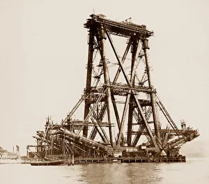 Forth Bridge construction