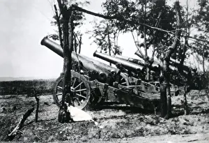 Opposing Prints: Fortified position, Siege of Przemsyl, Galicia, WW1