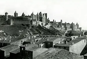 Hilltop Prints: The Fortress Citadel of Carcassonne, France