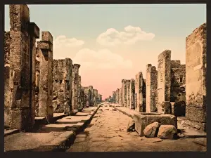 Fortuna Prints: Fortuna Street, Pompeii, Italy
