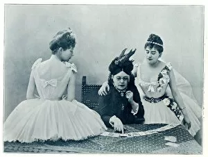 Teller Collection: Fortune Teller and two Ballet Dancers