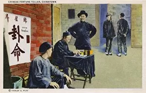 Teller Collection: Fortune teller, Chinatown, San Francisco, California, USA