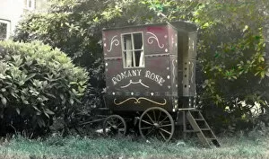 Images Dated 12th August 2019: Fortune Tellers Caravan - Romany Rose