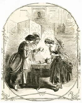 Handsome Gallery: Fortune telling from tea leaves