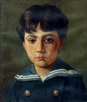 Images Dated 24th February 2014: Fortunino Matania as a boy - copy of a portrait by his fathe