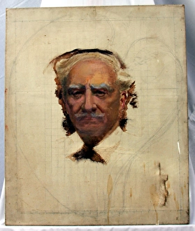 Images Dated 24th February 2014: Fortunino Matania - self-portrait