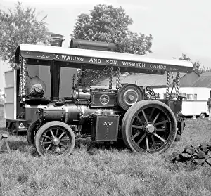 Carr Prints: Foster Showman's Tractor number: 14589, Lord of the Isles
