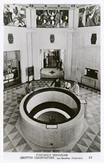 Physicist Gallery: Foucault Pendulum, Griffith Observatory, Los Angeles, USA