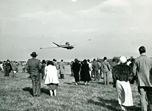 Cyclone Prints: Fouga Cyclone at the 1950 Royal Aeronautical Society Gar?