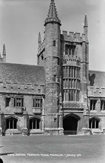 Grassy Prints: Founder's Tower, Magdalen College