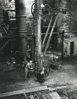 Quarry Prints: Foundry, Dinorwig Slate Quarry, North Wales