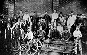 Naze Prints: Foundry workers, Walton-on-the-Naze, Essex