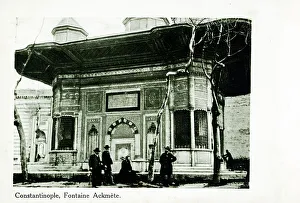 Tulip Prints: The Fountain of Ahmed III - Istanbul, Turke