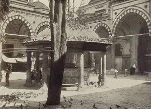 Bayezid Prints: Fountain of the Bayezid II Mosque - Istanbul, Turkey