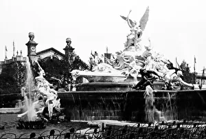 Fountain, Exposition Universelle, Paris, 1889