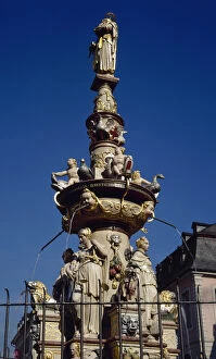 Virtues Collection: Fountain of Saint Peter, 1595. By Hans Ruprecht Hoffmann (15
