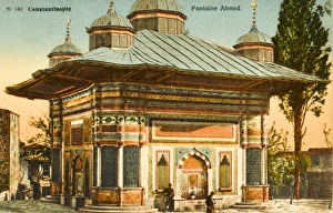 Ahmet Gallery: Fountain of Sultan Ahmet III - Constantinople