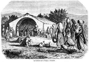 Nazareth Prints: Fountain of the Virgin