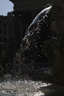 Images Dated 30th January 2009: Fountain. Water jet. Italy
