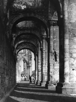 Ripon Prints: Fountains Abbey Aisle