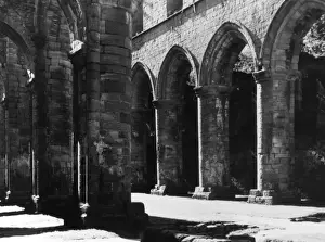 1132 Prints: Fountains Abbey Nave
