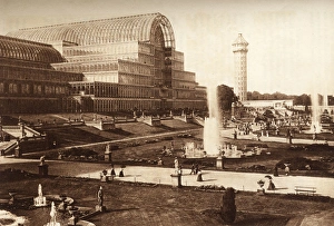 Images Dated 16th December 2016: The Fountains, Crystal Palace, Sydenham