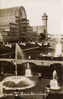 Sydenham Collection: The Fountains at Crystal Palace, Sydenham, London