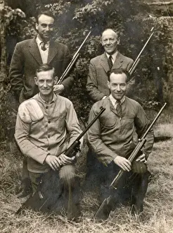 Prevent Prints: A Four-man British Shooting Party
