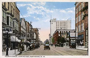 Virginia Collection: Fourth Avenue, Huntington, West Virginia, USA