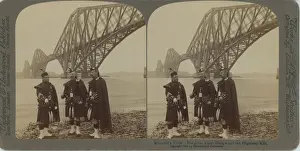 The Fourth Bridge with Three Highland Gaurds