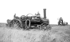 Plough Prints: Fowler BB1-class Ploughing Engine number: 15139, Master