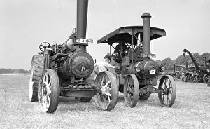 Fowler Prints: Fowler General Purpose Engine and Garrett Showman's Tractor