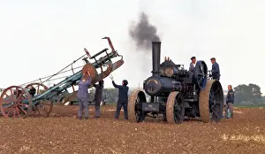 Fowler Ploughing Engine YB1269 in action