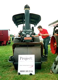 Fowler Prints: Fowler Road Roller number: 19546, Bonny Lass