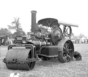 Fowler Prints: Fowler Road Roller number 22596, Evening Star