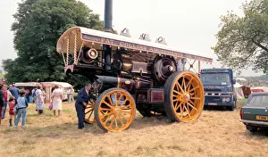 Compound Prints: Fowler Showmans Road Locomotive 14424, Valiant