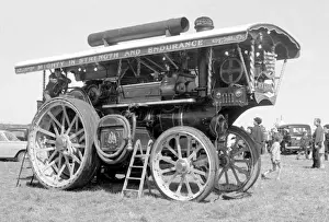 Maiden Prints: Fowler Showmans Road Locomotive 15657, The Iron Maiden