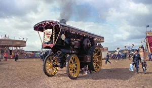 Images Dated 29th June 2020: Fowler showmans Road Locomotive FX6661