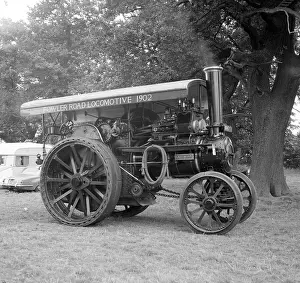 Fowler Prints: Fowler Showman's Road Locomotive number 9381 Lady Betty