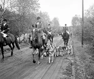Foxhunting Prints: Fox hunting