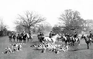 Fox hunting early 1900s