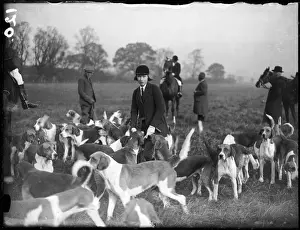 Mona Prints: Fox Hunting Meet 1930S